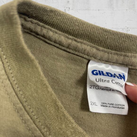 TEXAS SLAM Buck Wear Inc I caught a Mess in Texas Fishing T Shirt XXL - Picture 5 of 6